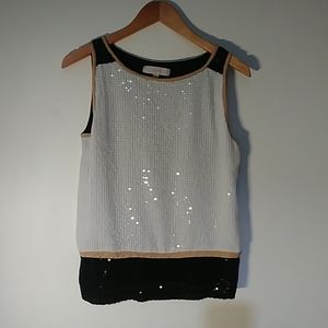 Ann Taylor Loft sequin top